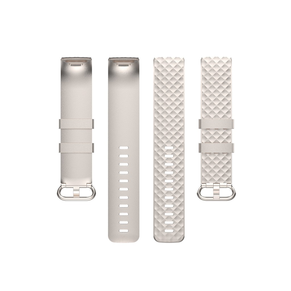 Dây Đeo Silicon Cho Đồng Hồ Thông Minh Fitbit Charge 3 4 SE