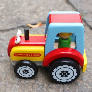 Đồ chơi gỗ Winwintoys - Xe máy cày - 63302