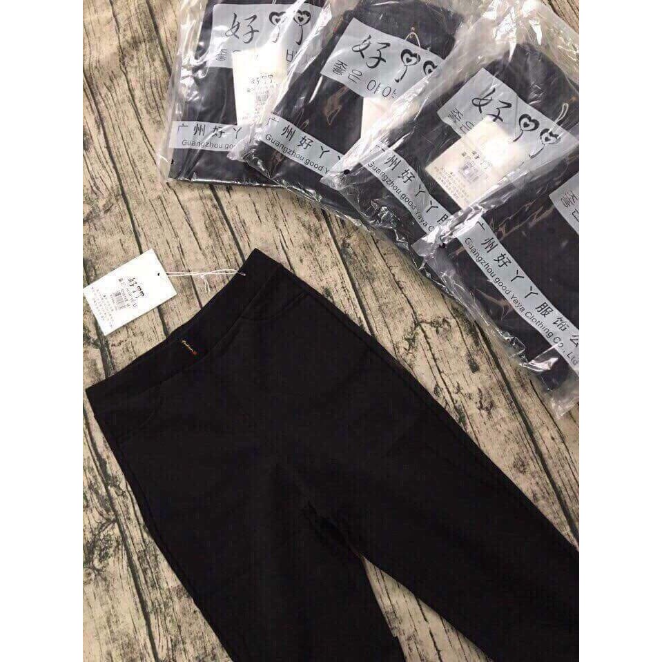 Quần legging thời trang chất Umi hàn 4 túi  (loại 1 cao cấp)