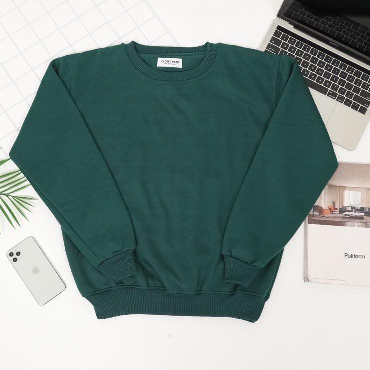 Áo Sweater Trơn Màu Đơn Giản 4.4 Shopee