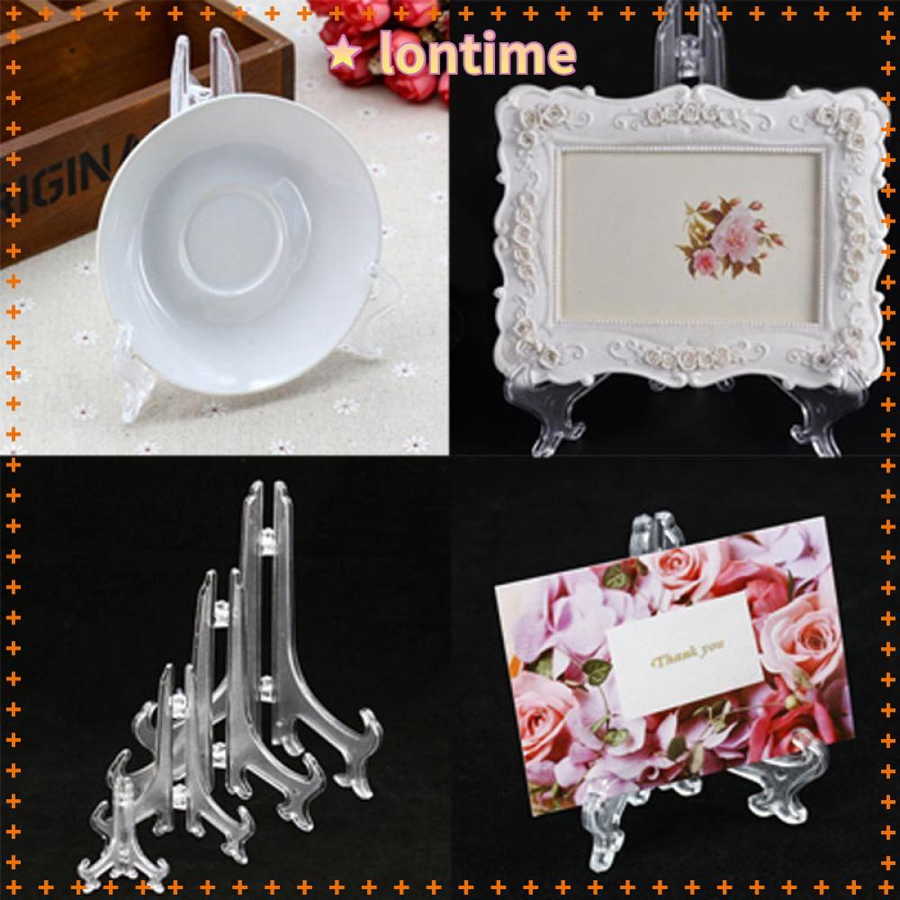 Giá Đỡ Trưng Bày Khung Ảnh Bằng Nhựa Trong Suốt Tiện Dụng Cho Gia Đình