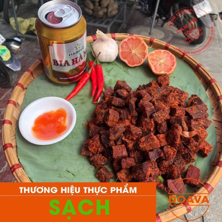 Khô bò viên mềm 300g - Khô Bò Nhà Làm Siêu Ngon Và Chất Lượng - DOAVA