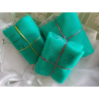 Tráng (vèo) gọng cá lưới cào xanh lỗ lưới 5mm