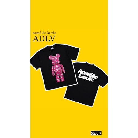 Áo thun ADLV Bearbrick  cao cấp Áo ADLV in hình