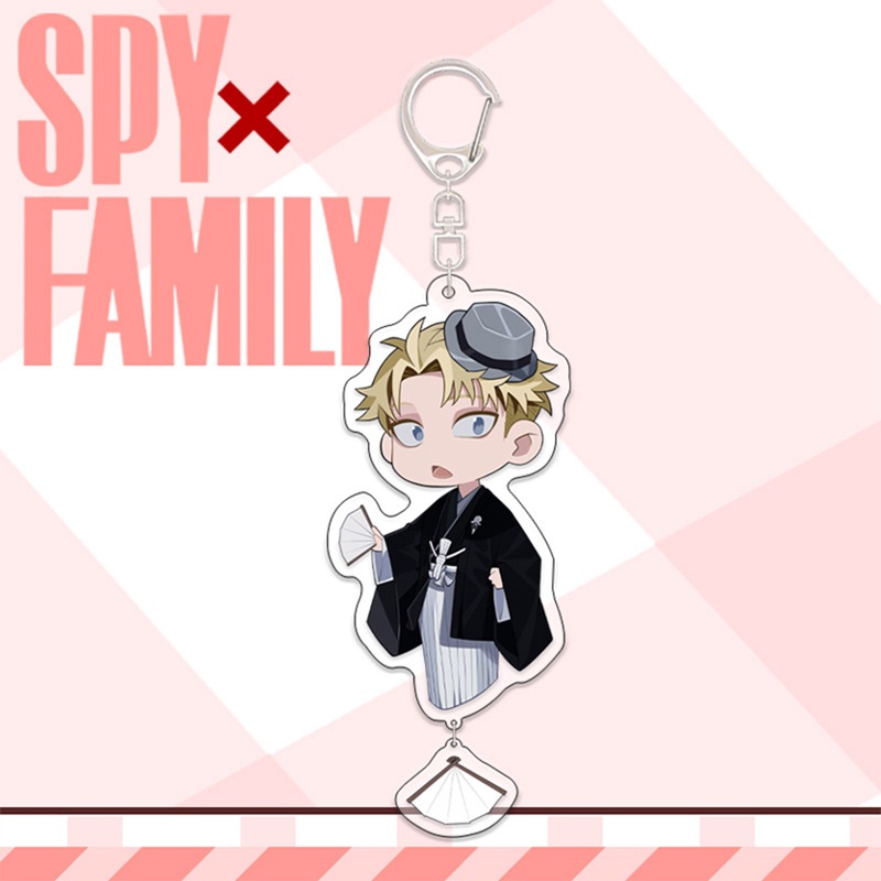 Tmdbyx Móc Khóa Hai Mặt Hình Ngôi Nhà SPY×FAMILY Loid Forger Anya Forger Yor Forger
