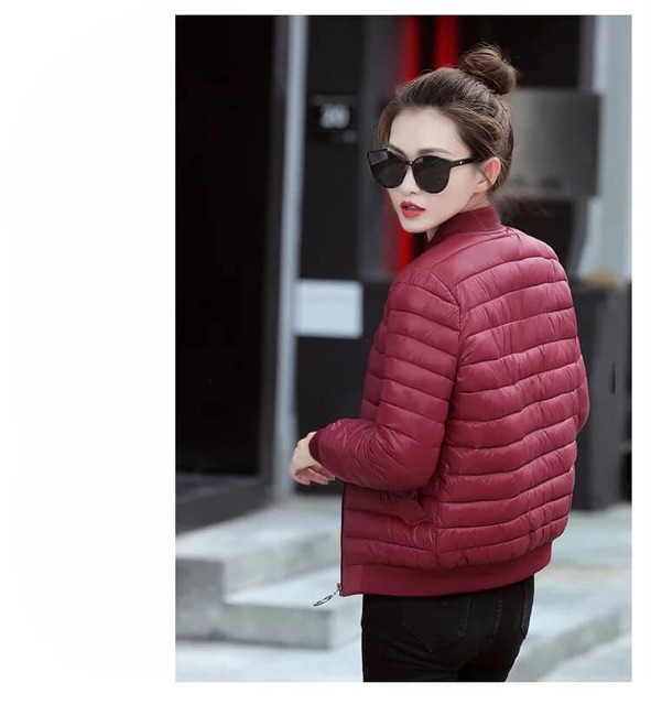 Áo phao lông vũ bo gấu