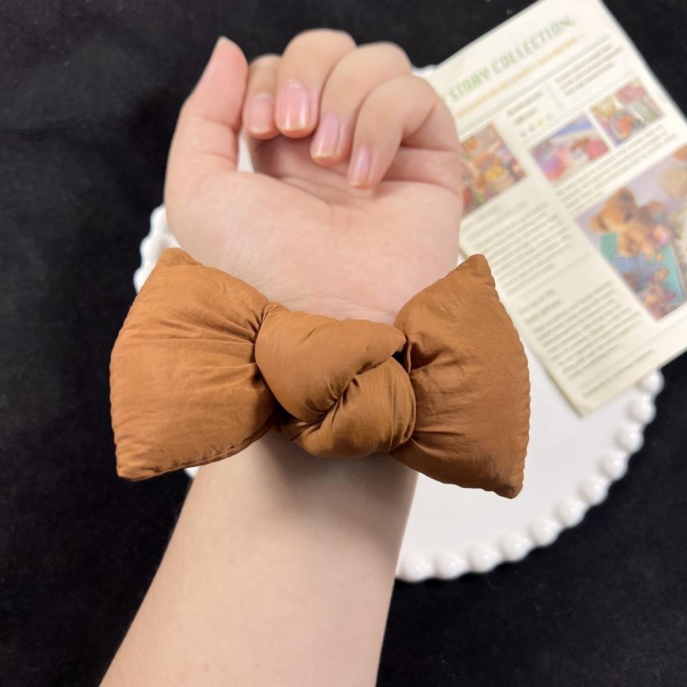 Dây Cột Tóc Vải Cotton Co Giãn Thắt Nơ Thời Trang Cho Nữ Giá Đỡ