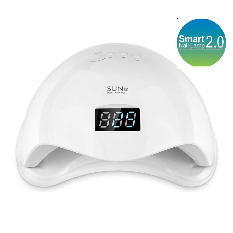 Máy hơ sơn gel móng tay, chân SUN5, máy sấy khô móng full LED/UV