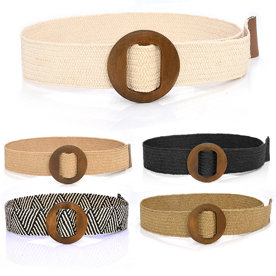 Thắt Lưng Haimeikang Bản Rộng Phong Cách Retro Cho Nữ 5cm