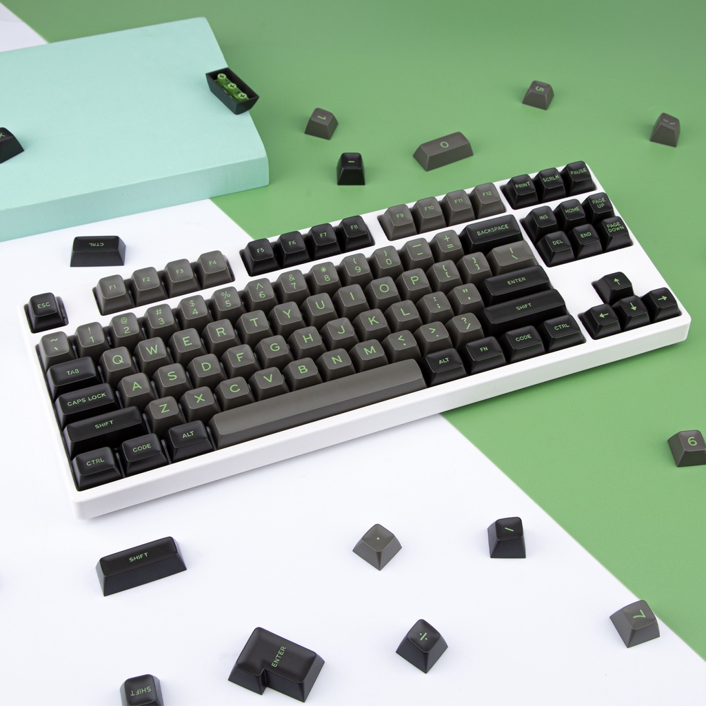 Bắn đúp phím hồ sơ  SA mũ 172 phím được đặt ANSI & ISO Bố cục bàn phím cơ cho Cherry MX Gateron Kailh Switch