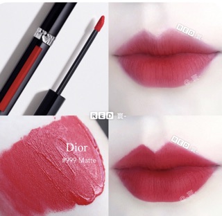 Son Kem Dior Liquid 999 Matte Đỏ Tươi