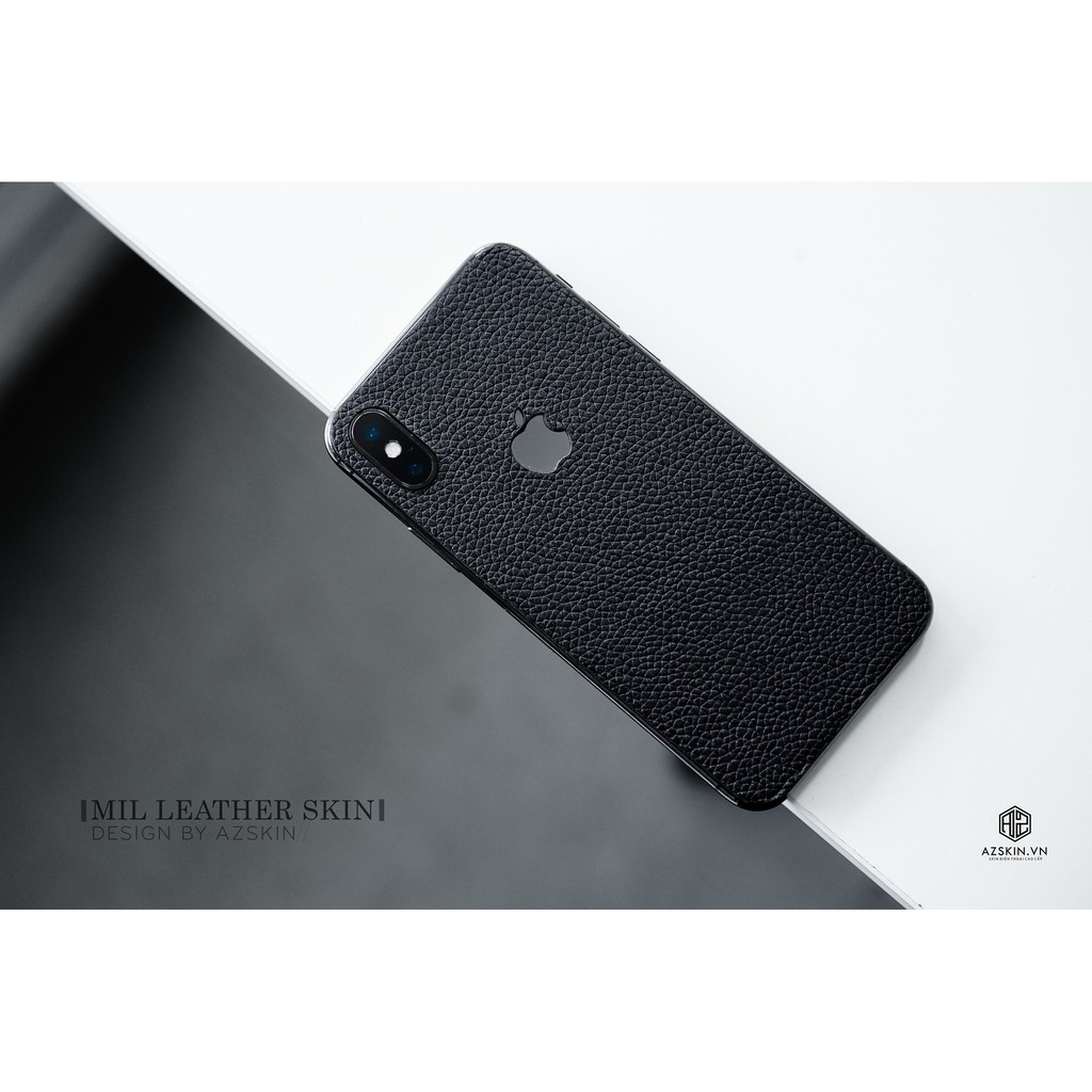 Miếng dán Skin Da Bò Thật IPhone X/XS MAX/11/1PRO/11Pro Max/12/12PRO/12PRO MAX