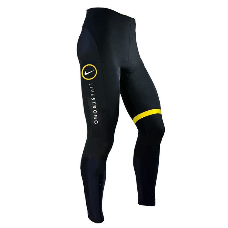 Set Quần Áo Chạy Xe Đạp Dài Tay Màu Đen 2022 Livestrong