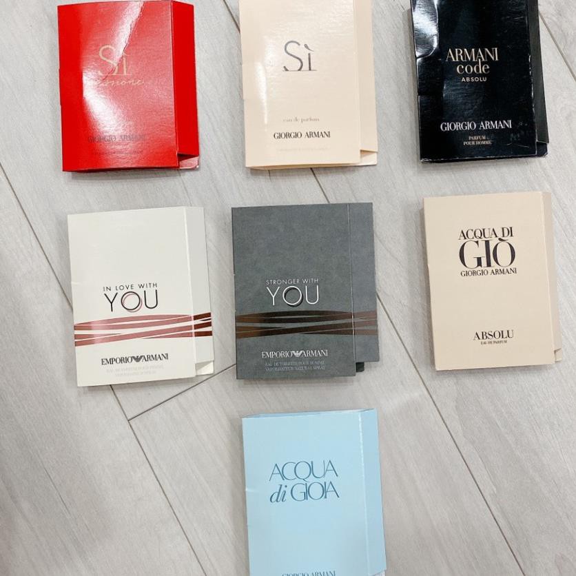 Vial Nước Hoa Mini Giiorgio Armani Sì - Sì Passione - Emporio Armani - Acqua Di Gioa Đủ Loại 1.2ml