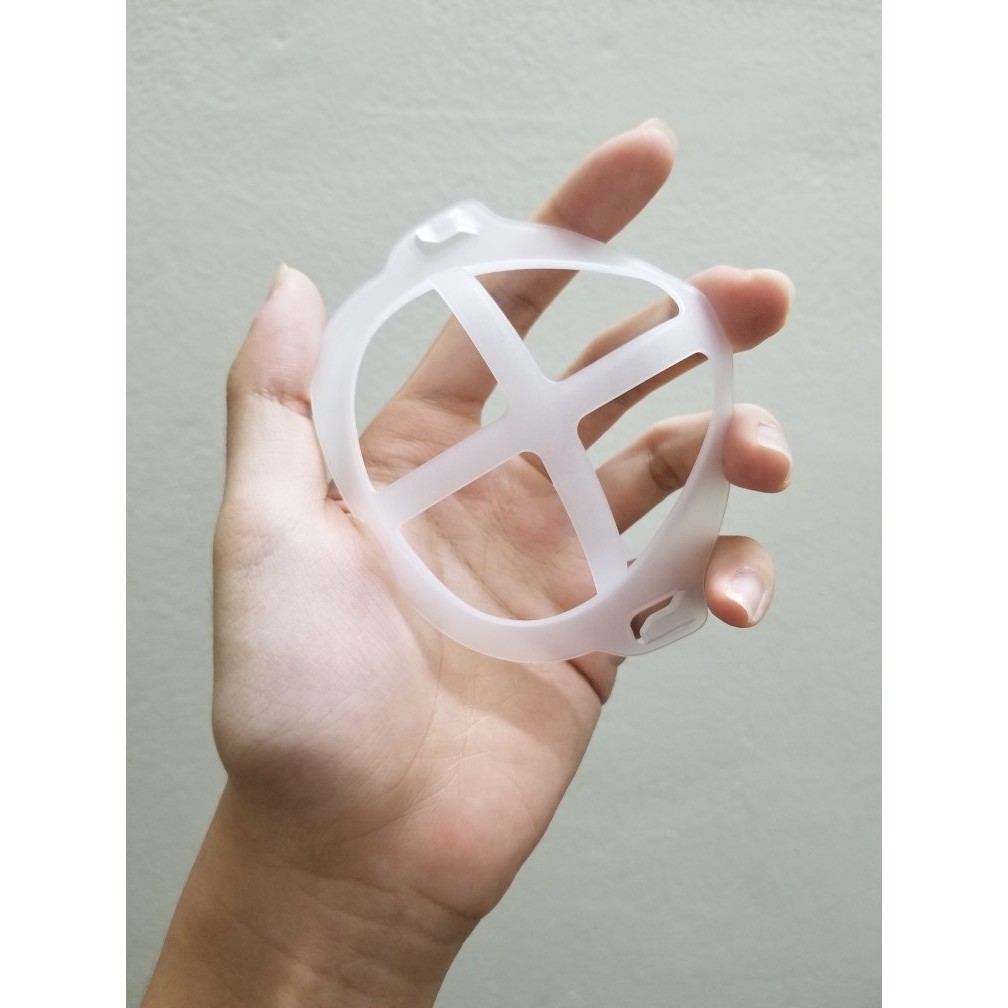 Ecohome Khung đỡ đeo khẩu trang 3D giúp dễ thở thông thoáng, không dính son