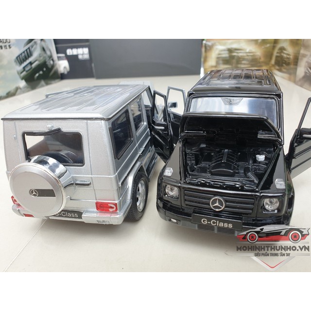 Xe mô hình Mercedes G500, tỉ lệ 1:24, Welly