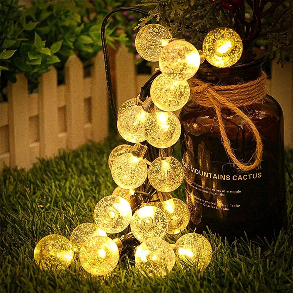 Dây đèn LED chống nước IP65 8 chế độ sử dụng năng lượng mặt trời ELEGANT81