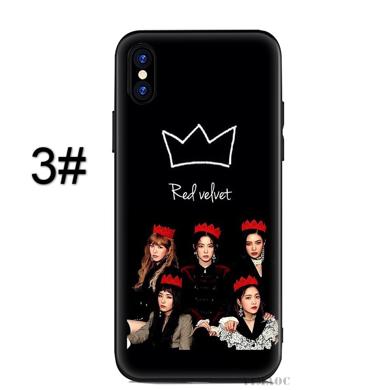 Ốp điện thoại hình thành viên Red Velvet cho IPhone XS Max/XR/8/7 Plus/6/6S/5S