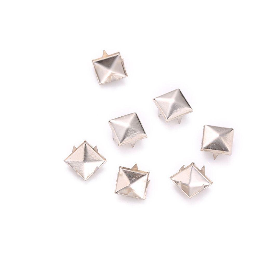 Đinh Tán Kim Loại Hình Vuông 6 / 8 / 10 / 12 mm Chất Lượng Cao Chuyên Dụng May Mũ / Túi Xách