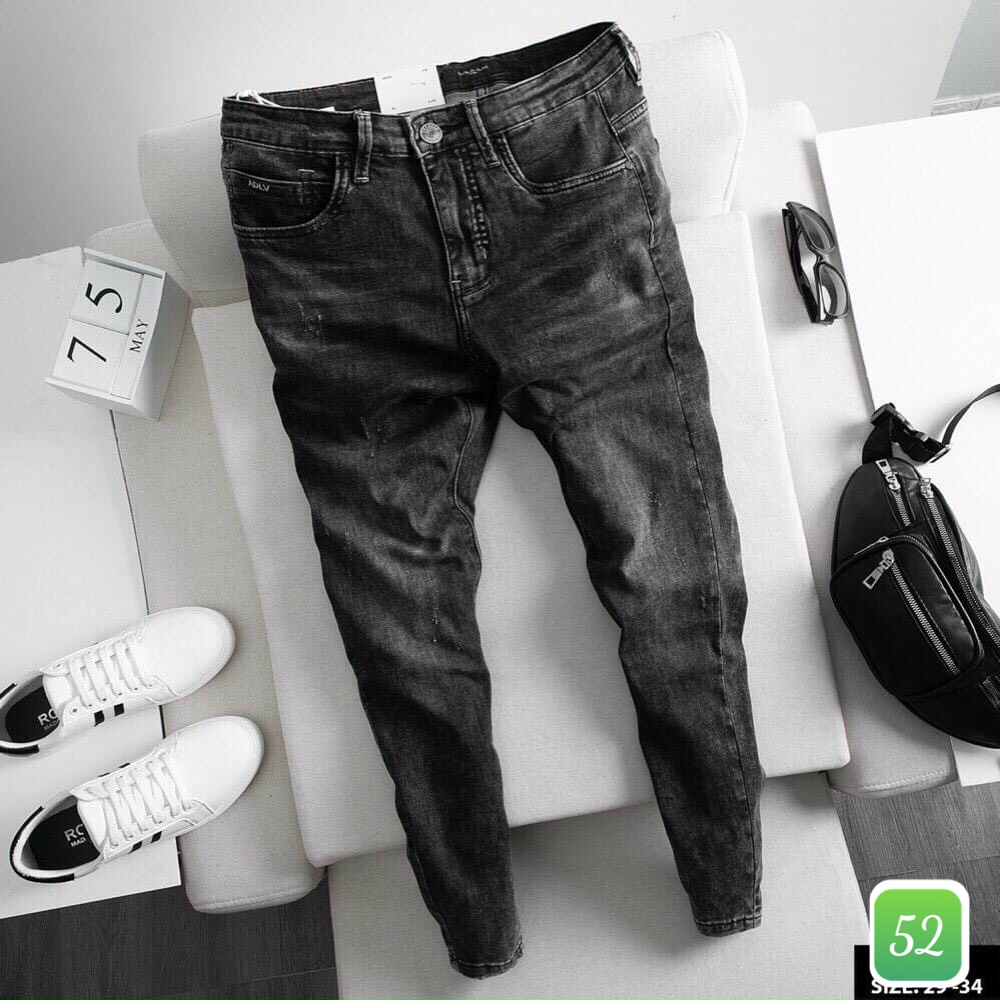 Quần jean nam 💥Freeship💥  Quần Jean Nam, Quần rin chất bò cao cấp Ống Đứng Dáng Cao Basic HA02 | BigBuy360 - bigbuy360.vn