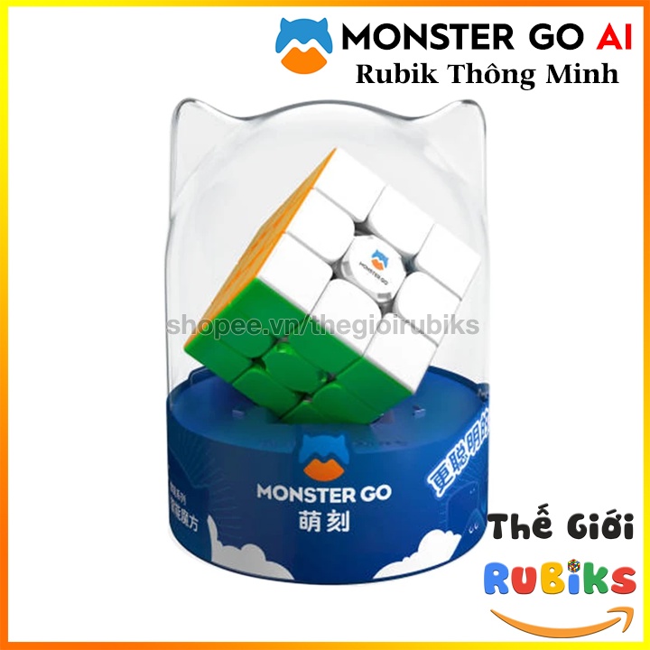 GAN Monster Go AI 3x3 Rubik Thông Minh 3x3x3 Có Nam Châm Smart Cube Bluetooth thumbnail