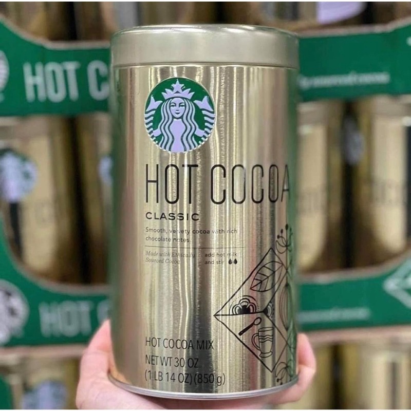 Bột Hot Cocoa Starbuck Mỹ