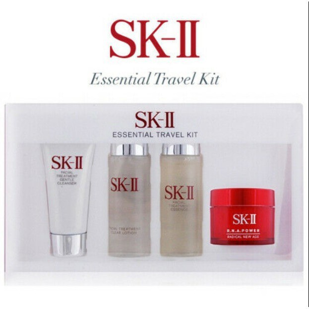 SET DƯỠNG DA 4 MÓN SKII ESSENTIAL TRAVEL KIT CHÍNH HÃNG - 8315