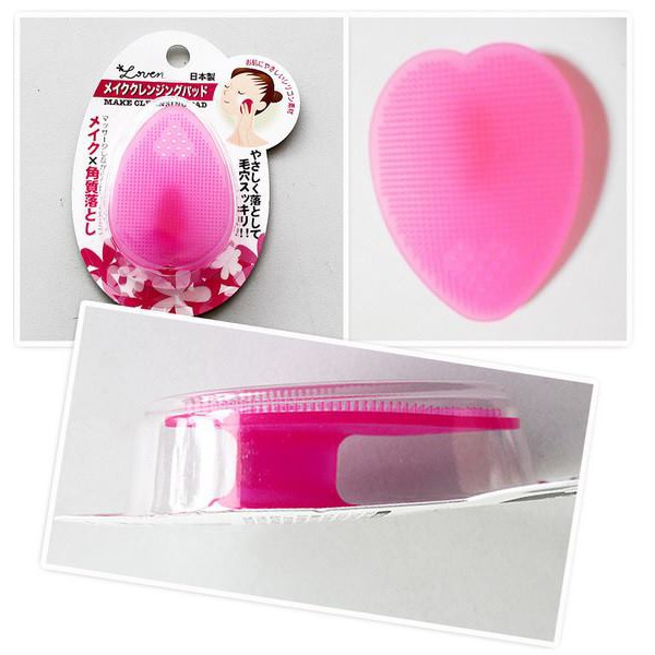 Miếng Rửa Mặt Silicon Loven Make Cleansing Pad