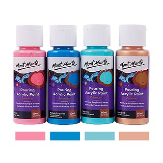 Set màu Acrylic đổ Pouring Mont Marte (60ml)