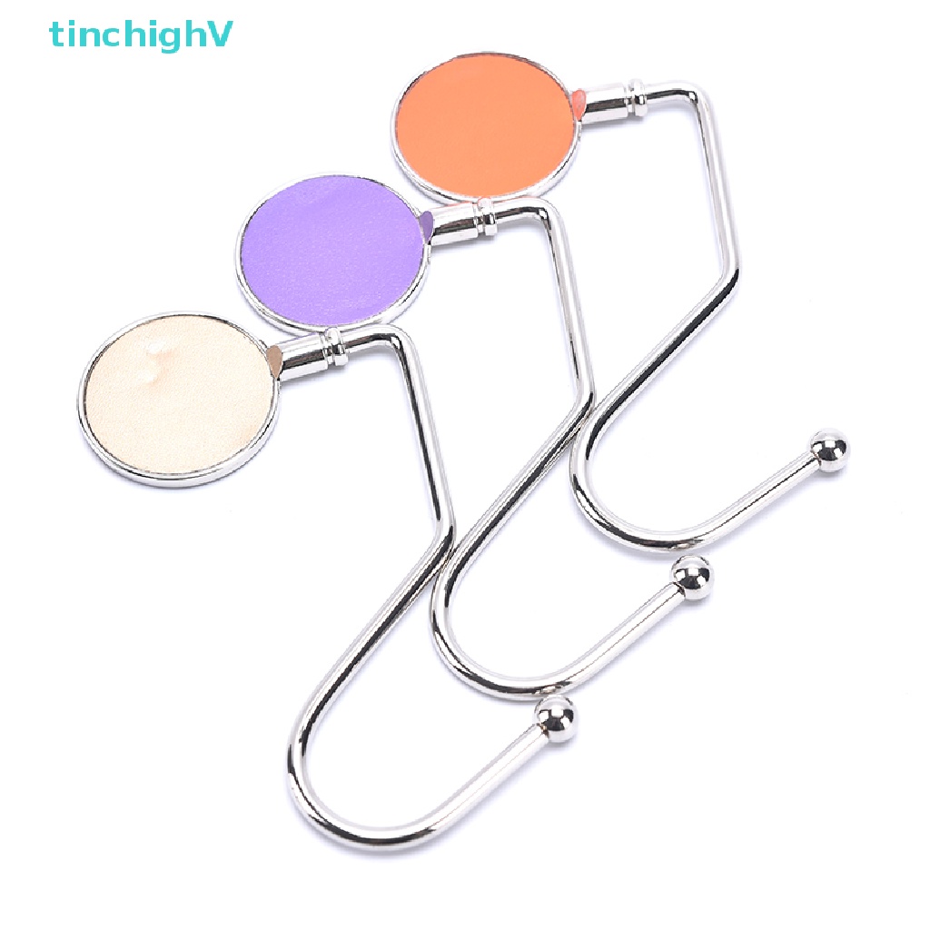 [TinchighV] Móc Treo Túi Xách Bằng Kim Loại Nhỏ Gọn Có Thể Gập Lại [Mới]