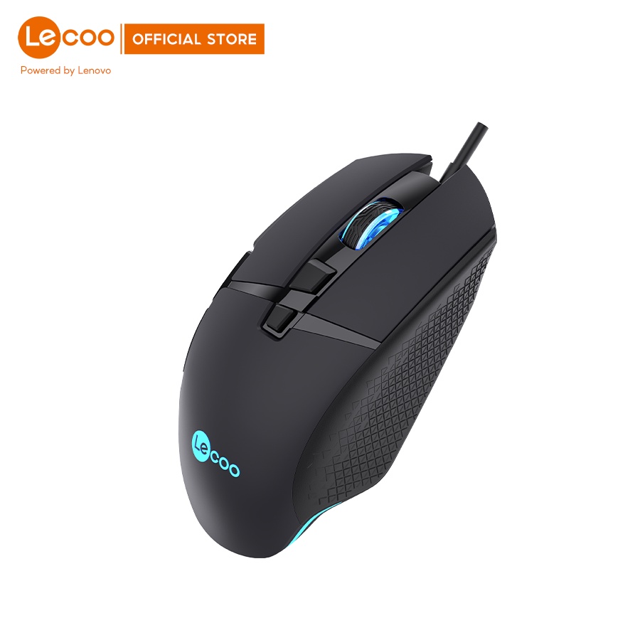 Chuột game có dây Lecoo MG1101 - tùy chỉnh RGB, 8 nút lập trình, nhẹ - BH 24 tháng