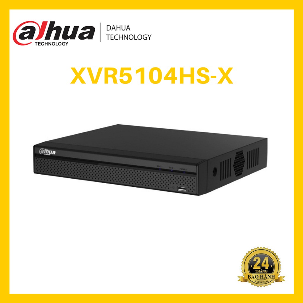 Đầu ghi hình HDCVI/TVI/AHD và IP 4 kênh DAHUA XVR5104HS-X