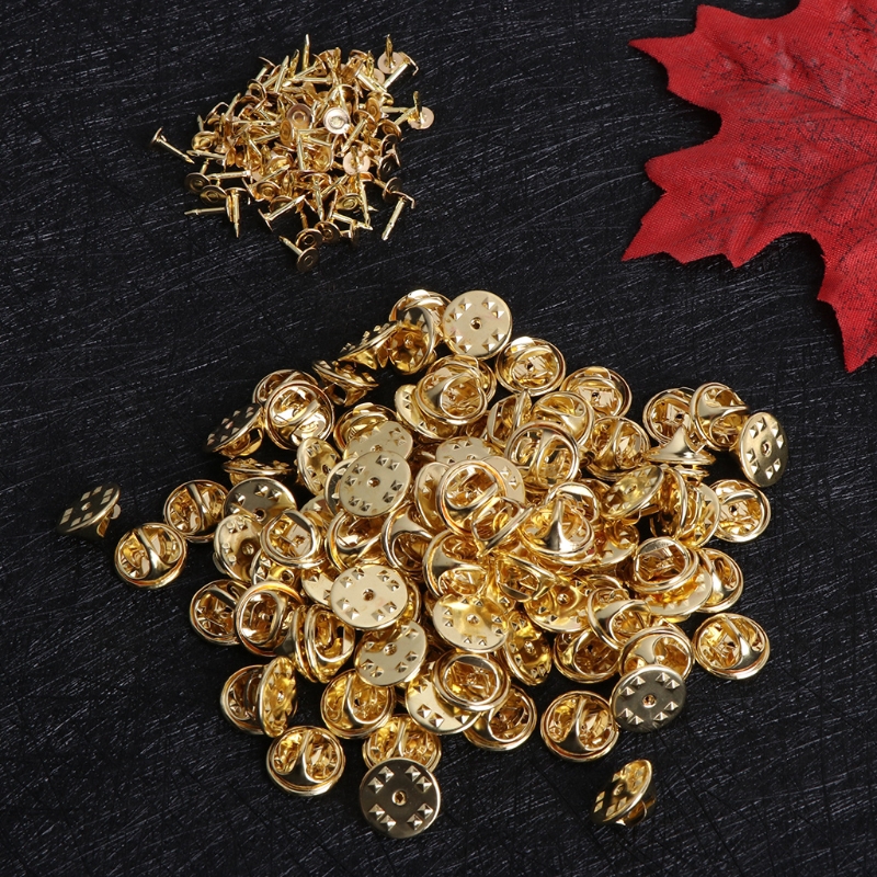 Set 100 nút cài ghim làm trang sức DIY
