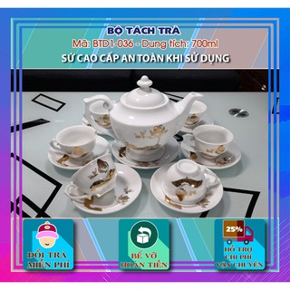 Bộ Tách trà Bát Bảo cao cấp, bền – đẹp – rẻ, Since_1977 (sản phảm chưa bao gồm hộp đựng)