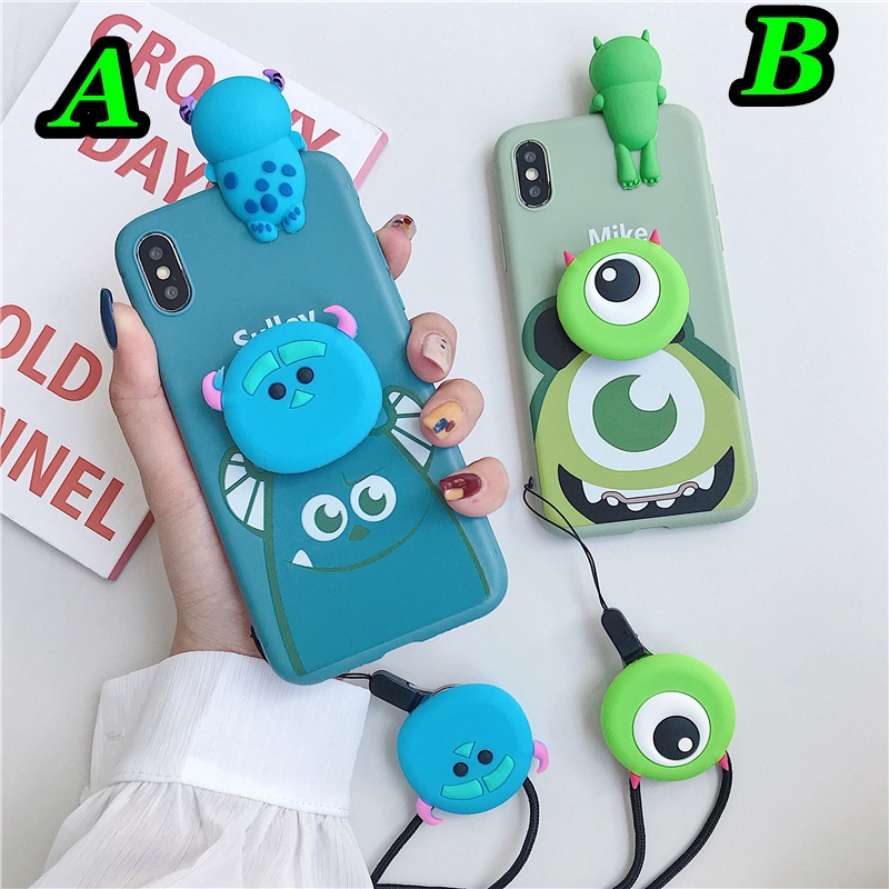 Ốp điện thoại quái vật Pixar nhiều mẫu dễ thương cho OPPO F11 F9 Pro A3s F7 F5 A7 A57 A39 F1s A83 F3 A77 A37 Neo 9