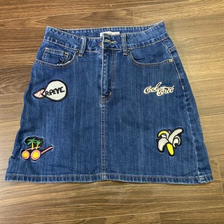Chân váy denim Stra like new