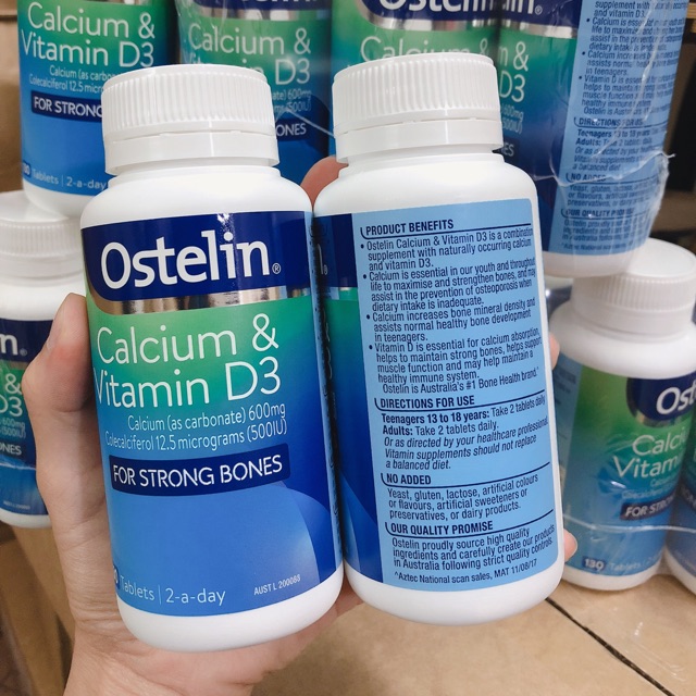 Canxi bầu ostelin 130v.