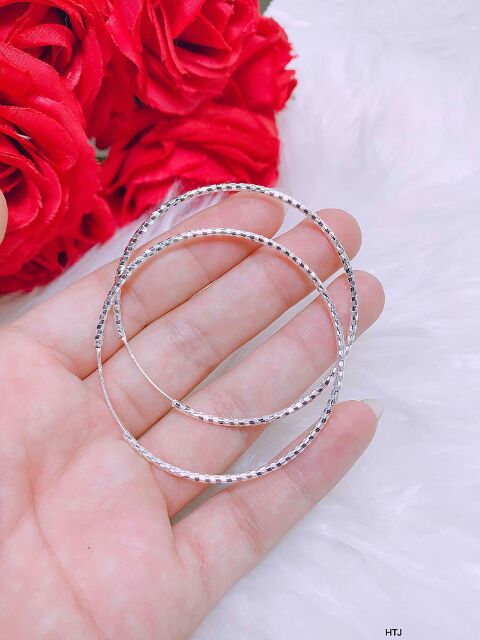 Bông tàu bạc ý 925