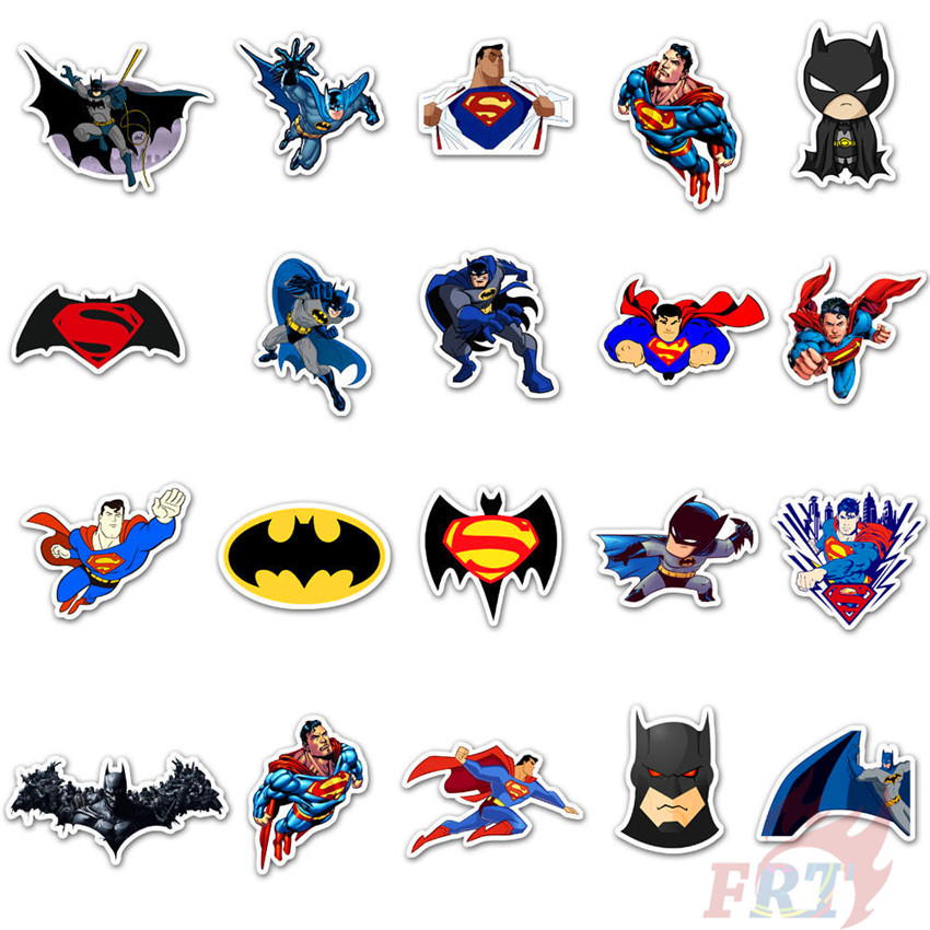 ❉ DC Superhero - Justice League Batman VS Superman Stickers ❉ 45Pcs/Set DIY Fashion Waterproof Mixed Doodle Decals Stickers