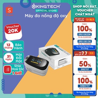 Máy đo nồng độ oxy trong máu và nhịp tim dạng kẹp ngón tay kingtech pulse spo2 - hàng chuẩn