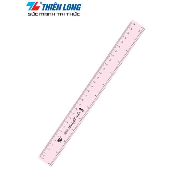 THƯỚC NHỰA CỨNG TL 30CM