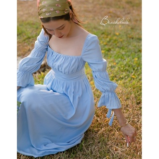 đầm linen midi emma