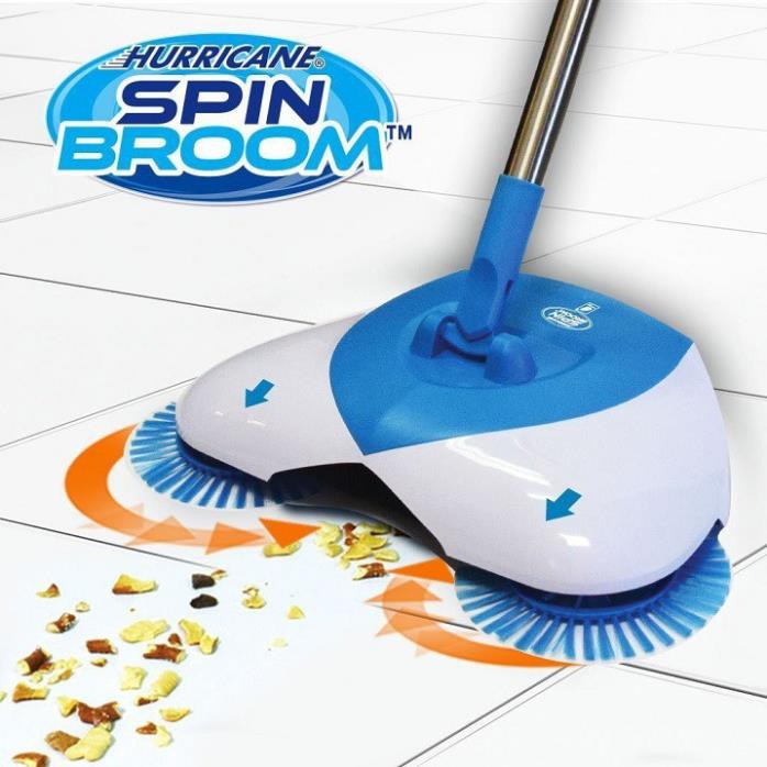 Chổi Quét Nhà Hút Bụi Thông Minh 360 Độ Đa Năng Spin Broom