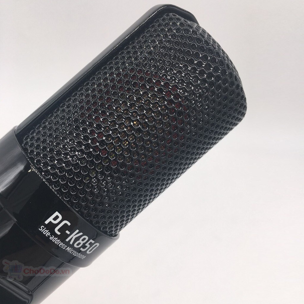 Takstar PC-K850 mic thu âm cao cấp chuyên dụng cho phòng thu, livestream, hát karaoke Facebook, Bigo (BH 12 tháng)