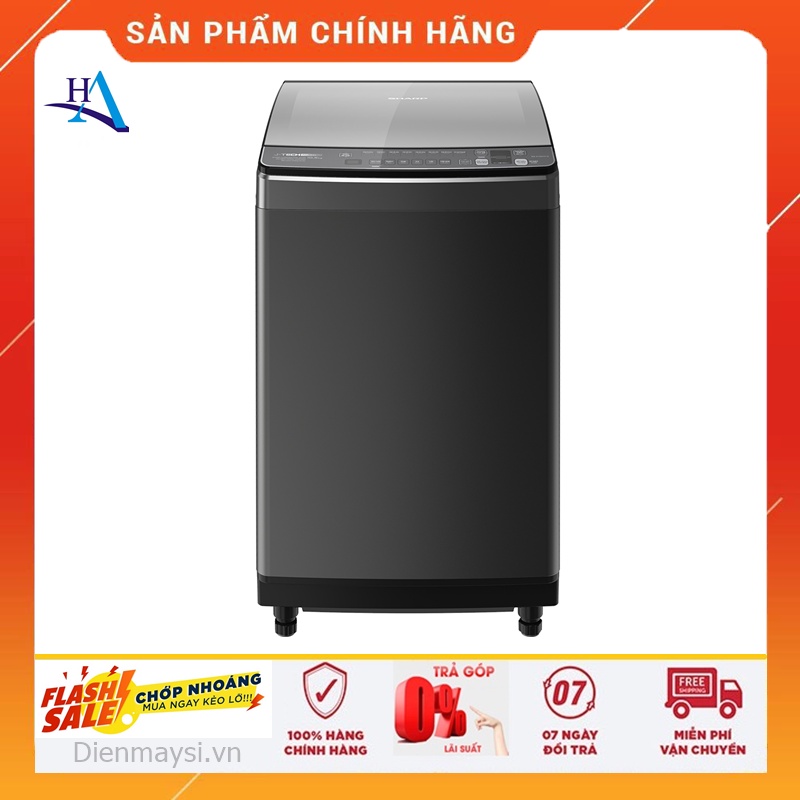 Máy giặt Sharp Inverter 10.5 kg ES-X105HV-S (Miễn phí giao tại HCM-ngoài tỉnh liên hệ shop)