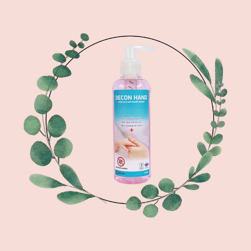 Dung Dịch Rửa Tay Nhanh - DECON HAND Chai 250ml - Không Gây Khô Da | BigBuy360 - bigbuy360.vn