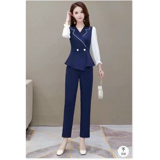 SÉT BỘ NỮ CÔNG SỞ CỰC ĐẸP SANG CHẢNH CHO QUÝ NÀNG CÓ SIZE 5XL DƯỚI 80KG