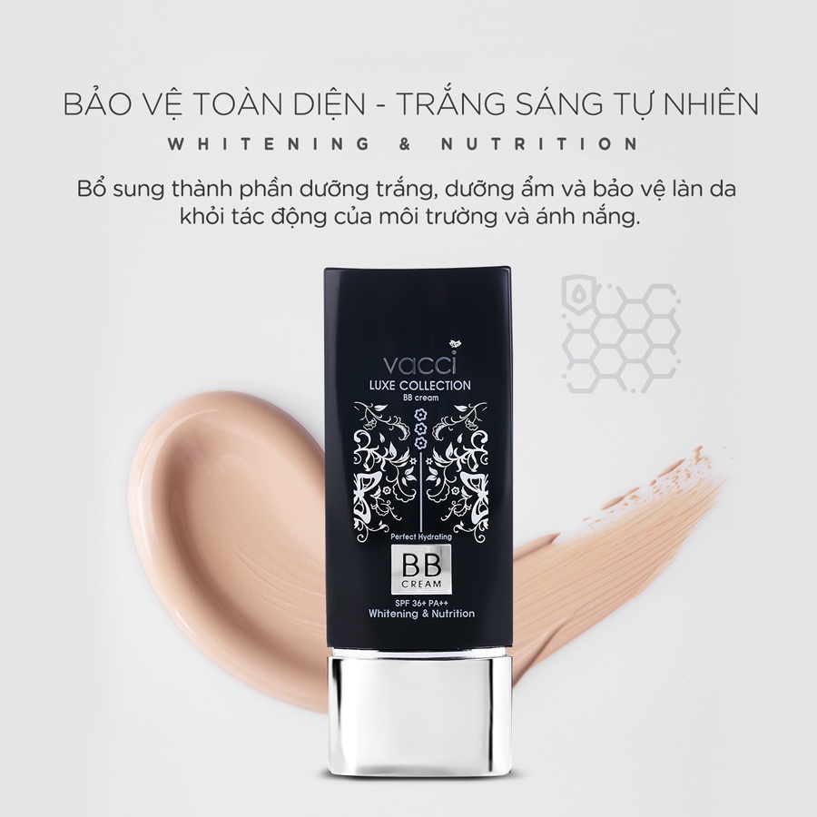 Kem Nền Che Khuyết Điểm Đa Năng Cao Cấp Vacci BB Cream