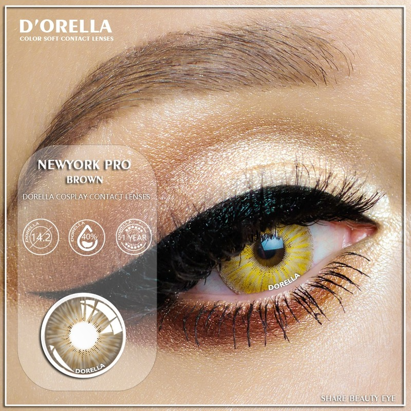 Cặp kính áp tròng nhiều màu sắc tùy chọn 2022 dành cho hóa trang nhân vật anime thời trang