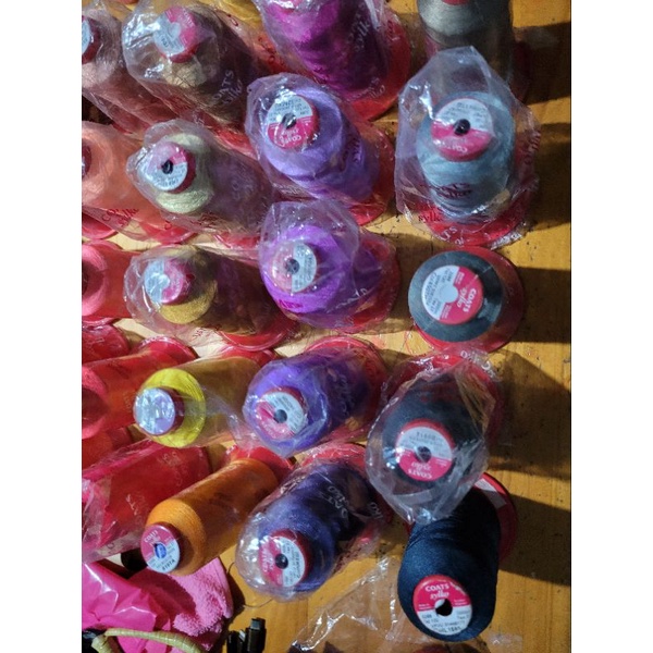 10 cuộn chỉ thêu coats tex 27 cuộn 3000m